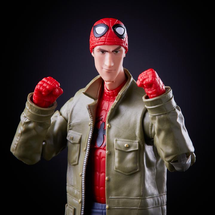 Actual product image Hasbro Marvel Legends Series Spider-Man: A New Universe Peter B. Parker