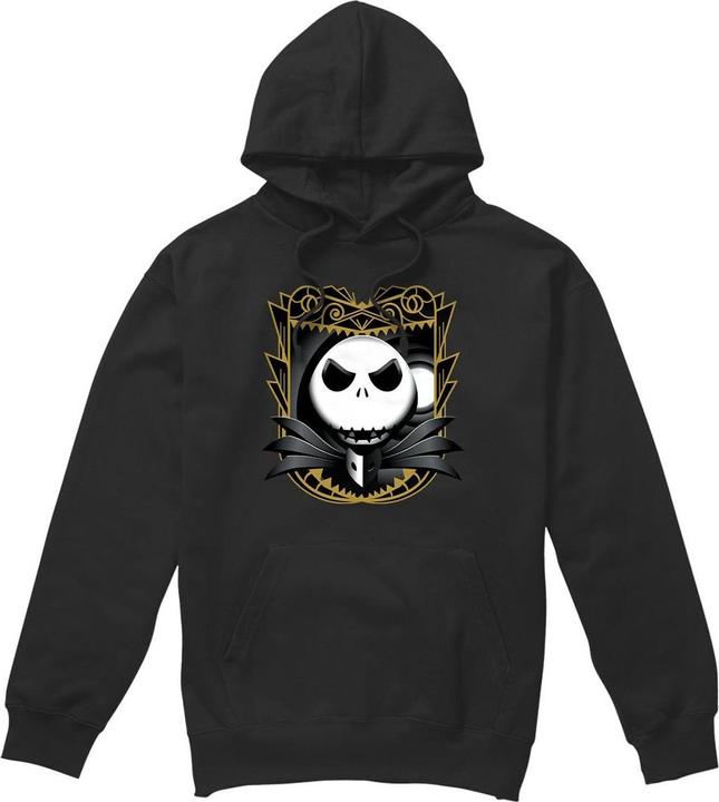 Actual product image The Nightmare Before Christmas Mens Jack Skellington Shaded Hoodie (XL)