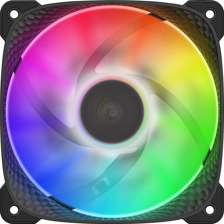 Image du produit Geometric Future Ventilateur Squama 2505B RGB - 120 mm, noir (120 mm, 1 x)