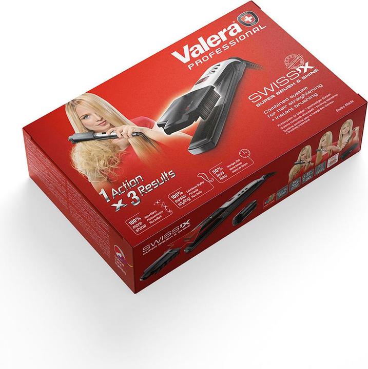 Actual product image Valera Swiss'X Super Brush Shine Set (Straightening iron)