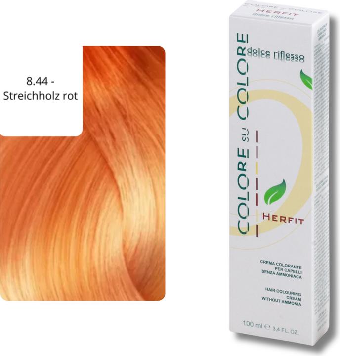 Actual product image XanitaliaPro Hair Colour Without Ammonia (8.44 - Match red)