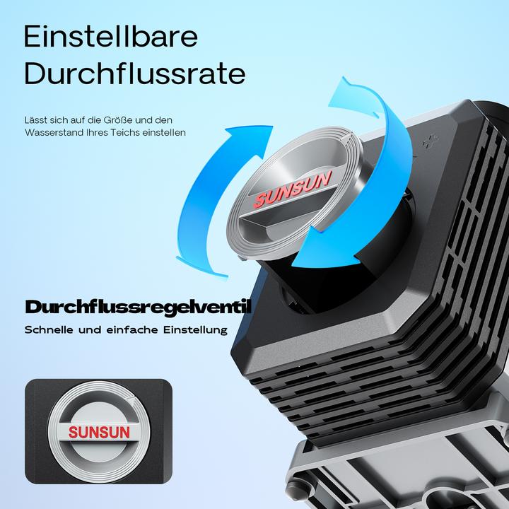 Actual product image SunSun 14000l/h120W SuperEco Fish Pond Pump submersible filter pump CTP-14000