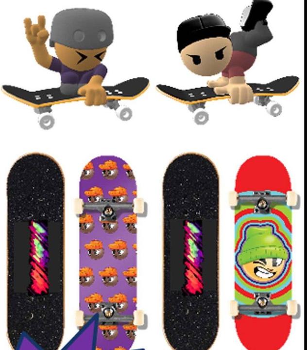 Image du produit Tech Sk8 Crew Multi Pack (Tampons pour les ongles, Couleurs mélangées)