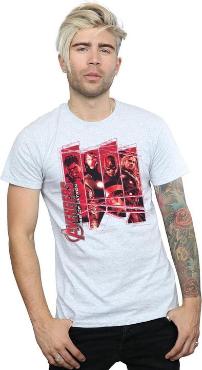 Immagine prodotto Maglietta Avengers Team Collage Uomo (XL)