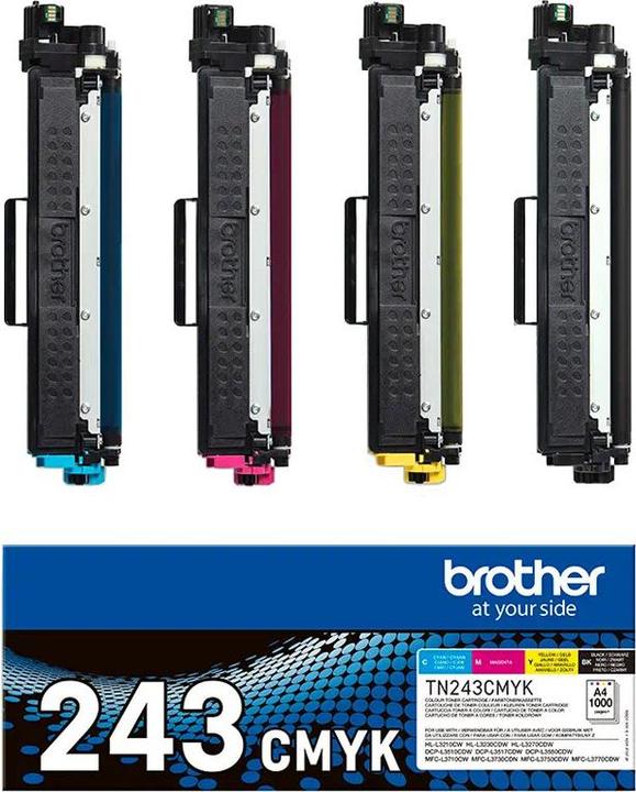 Produktbild Brother TN-243 Multipack (C, M, Y, BK)