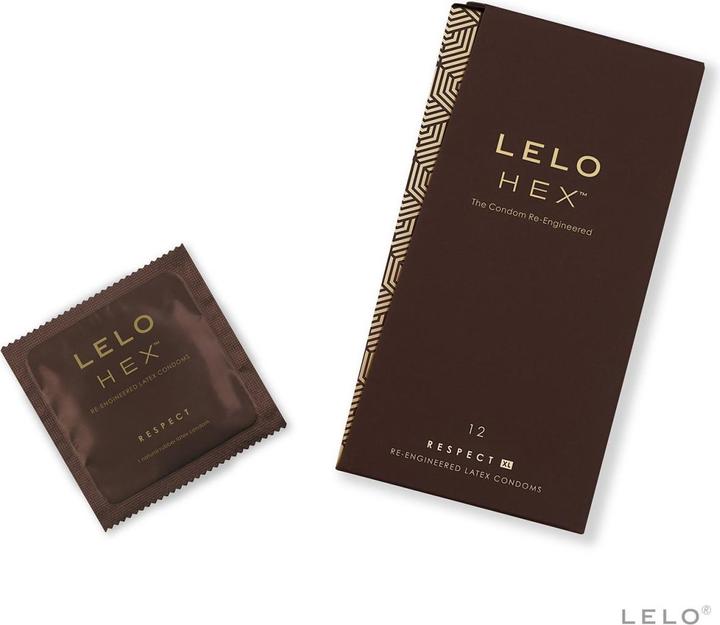 Actual product image LELO HEX Condoms Respect XL (12 pcs.)