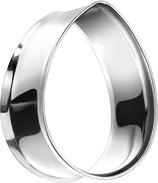 Actual product image Star Piercing Micro Ball Closure Ring silver and crystal black (without brass, Surgical steel 316L)