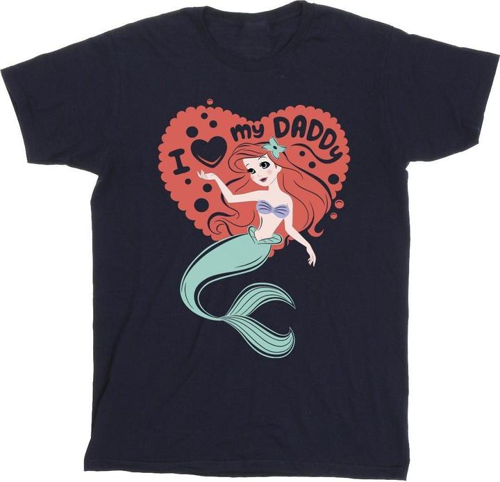 Disney The Little Mermaid Love Daddy TShirt Mädchen
