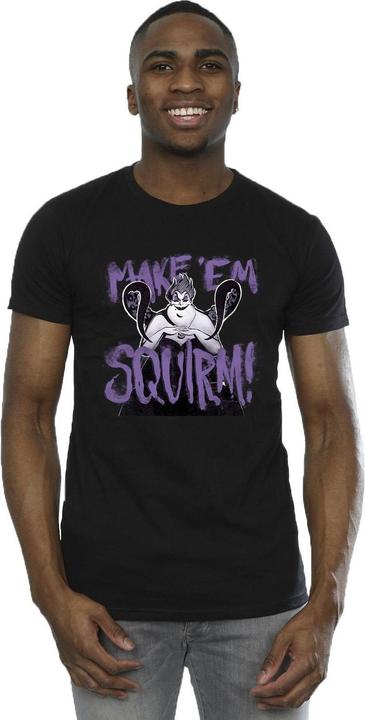 Actual product image Disney Mens Villains Ursula Purple T-Shirt (S)