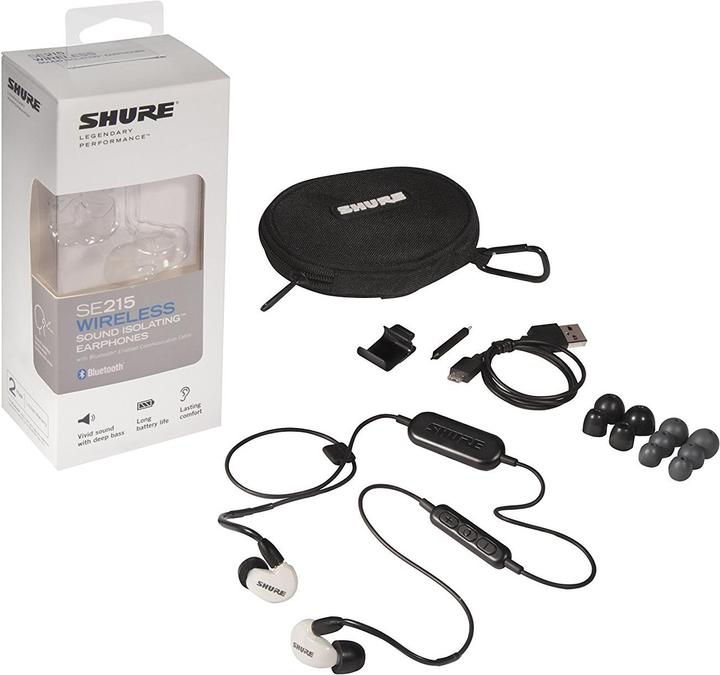 Image du produit Shure SE215 sans fil (8 h, Sans fil)