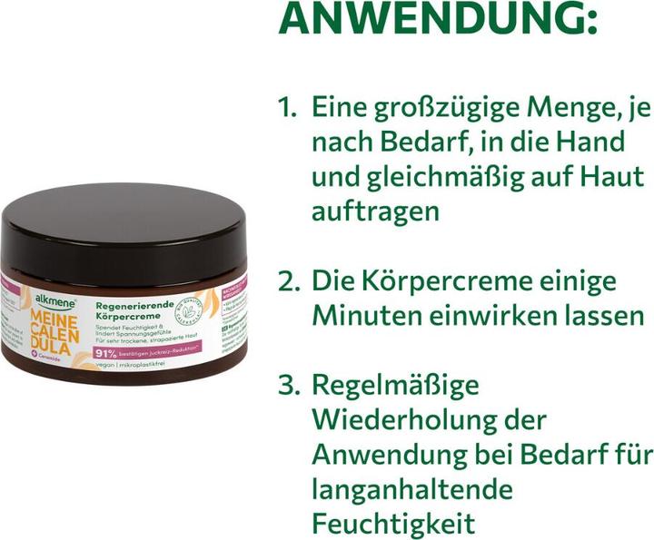 Produktbild Alkmene MEINE CALENDULA, Regenerierende Körpercreme (Körpercreme, 250 ml)