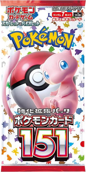 Pokémon Scarlet & Violet - 151 (Japonais, Pack de boosters)