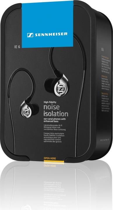 Produktbild Sennheiser IE 6, hochwertige HiFi Ohrkanalhörer