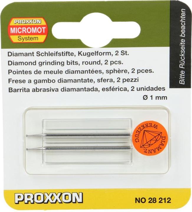 Image du produit Proxxon Meule diamant bille bille stylo bille 1,0 mm