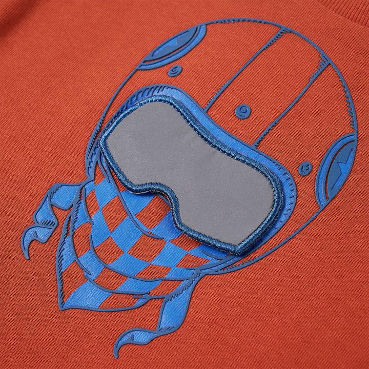 Produktbild VidaXL Kinder-Sweatshirt Rostbraun 128,Material: 92 % Baumwolle. 8 (128)