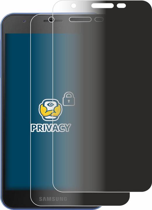 Produktbild BROTECT Sichtschutzfolie Anti-Spy Privacy Folie Blaulicht-Schutz (2 Stück, Samsung Galaxy A2 Core)
