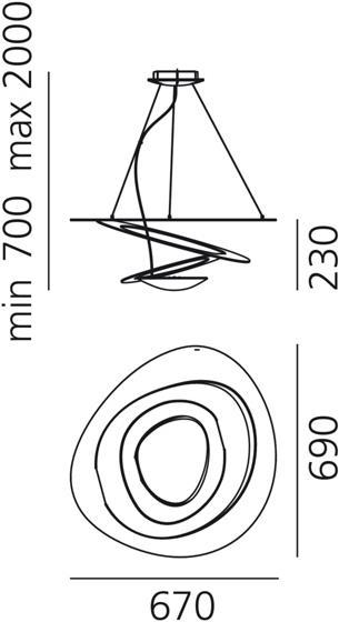 Image du produit Artemide Pirce Mini (3097 lm)