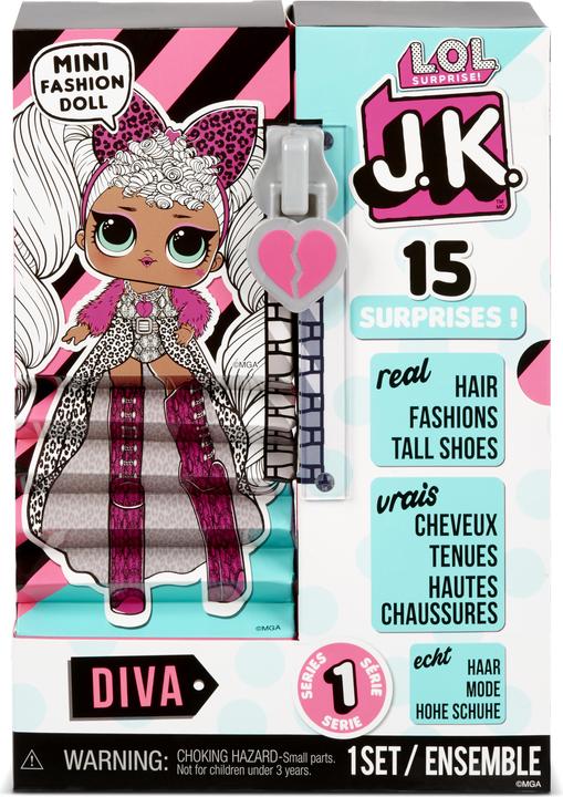 Produktbild MGA LOL JK Mini Fashion Doll Diva