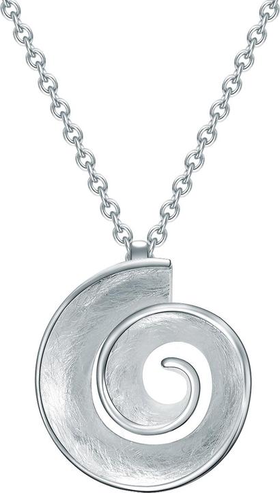 Rafaela Donata Damen Kette Spirale - 36046 (Sterling Silber, 45.5 cm)