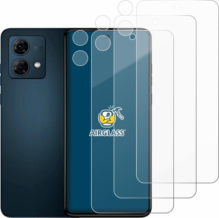 Produktbild BROTECT AirGlass Panzerglasfolie (3 Stück, Motorola Moto G84)