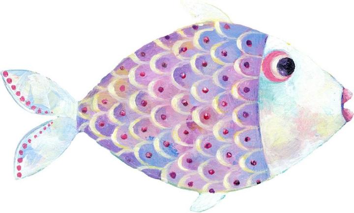 Image du produit Trenddeko Le petit poisson (30 x 18 cm)