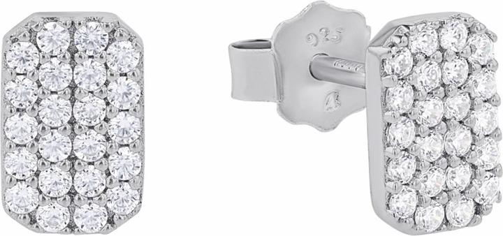 Actual product image Amor ear jewellery for women, 925 Sterling silver, zirconia synth. (Silver 925)