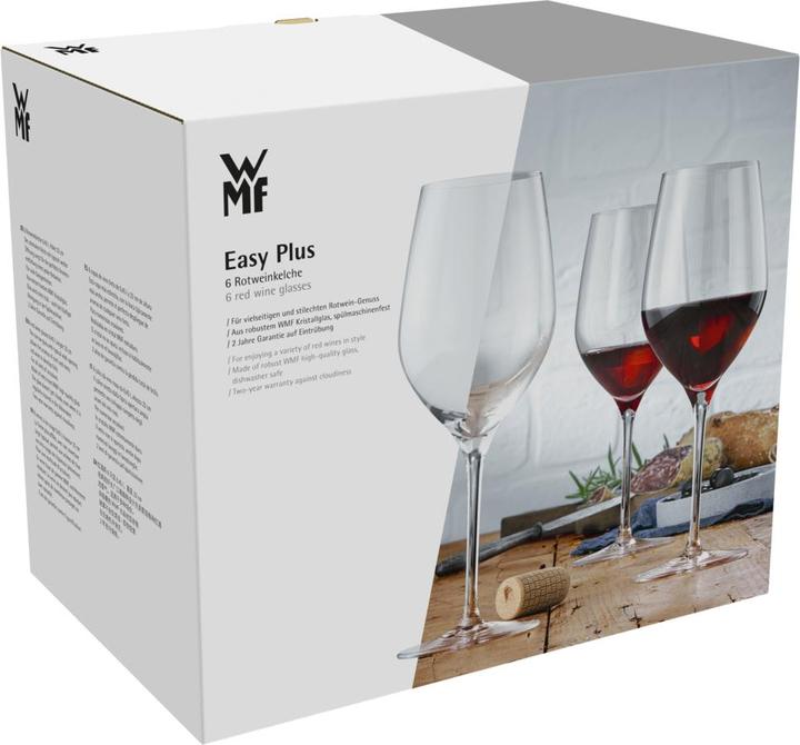 Immagine prodotto WMF Easy Plus (45 cl, 6 Occhiali, Bicchieri da vino rosso)