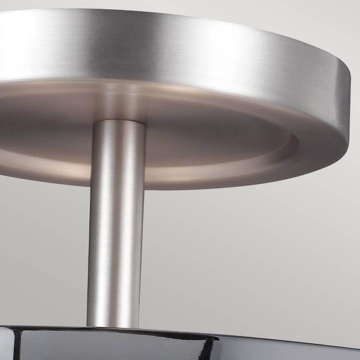 Produktbild Elstead Lighting Prospect Park Hängeleuchte E27 2-fach Satin Nickel, Chrom (E27)