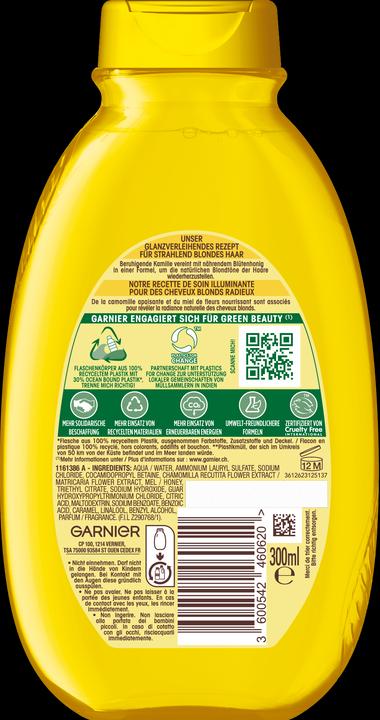 Produktbild Garnier Ultra Doux Camo/Honey (300 ml, Flüssiges Shampoo)