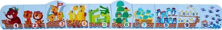 Actual product image Haba Bath Toy Number Puzzle