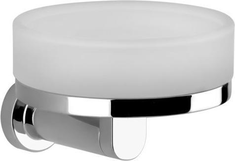 Produktbild Gessi Emporio Seifenhalter für Wandmontage, Schale aus satiniertem Glas, 38803