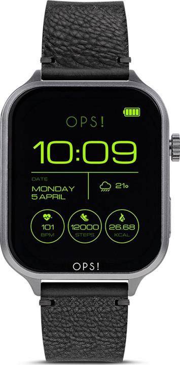 OPS! OPS!SMART OPSSW-51 Call Max Amoled unisex Smartwatch 41.5 mm (Digitaluhr, 41.50 mm)