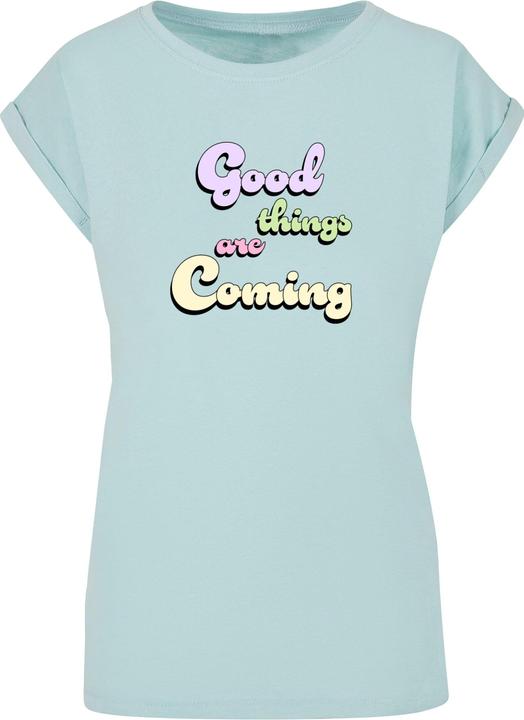 Merchcode Ladies Good Things Extended Shoulder Tee - 112623