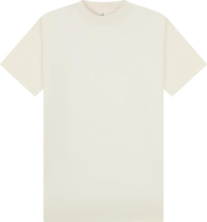 Actual product image Casual Classics Unisex Adult Combed Ringspun Cotton Extended Neckline Tall Oversized T-Shirt (S)