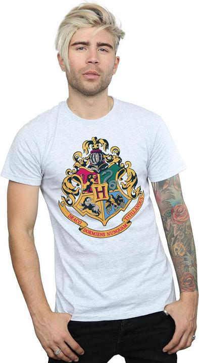 Immagine prodotto Hogwarts Crest Gold Ink Maglietta Uomo (3XL)