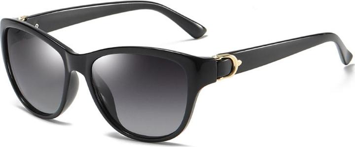Produktbild Techsuit - Sunglasses Polarized (A572) - for Women with UV Protection, PC - Black / Gradient Gray