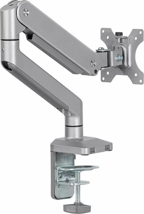 Produktbild Ergo Office Monitorhalter Aluminium mit Gasfeder, Doppelgriff, VESA 75x75 (Tisch, 32")