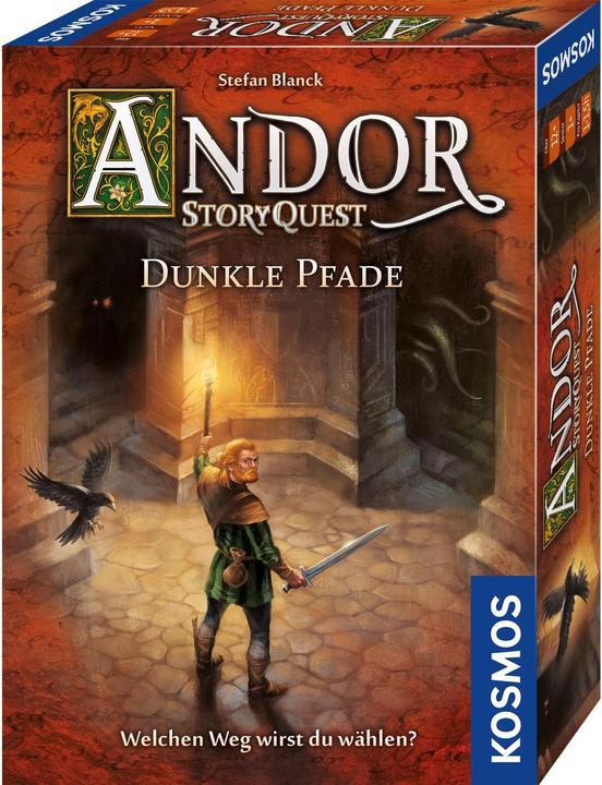 Image du produit Kosmos FKS698973 - Andor : StoryQuest - Dunkle Pfade, jeu de cartes, pour 1+ joueurs, ages 12+ (DE edition) (Allemand)