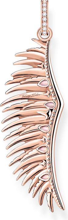 Produktbild Thomas Sabo Anhänger Phönix Flügel mit Rosa Steinen Roségold (925er Silber)
