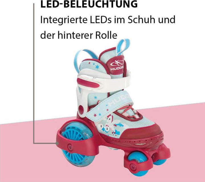 Produktbild Hudora Rollschuh My First Quad LED (26, 27, 28, 29)