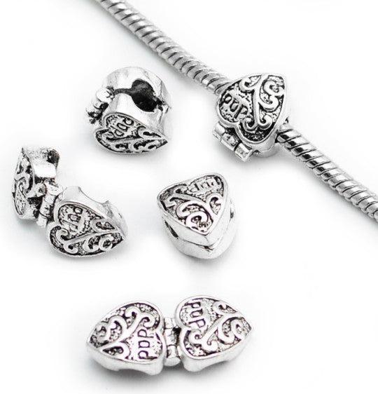 Image du produit Hermex LOVE Beads perle pour bracelet - Argenté (Argent 925)