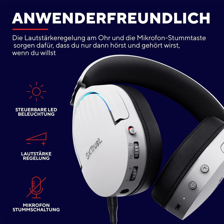 Immagine prodotto Trust Cuffie Wireless Gxt491w Fayzo (Cablato, Senza fili)