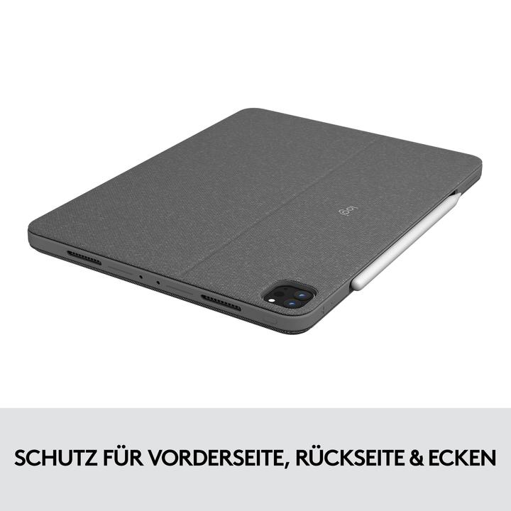 Produktbild Logitech Combo Touch (US, iPad Pro 12.9 2021 (5. Gen), iPad Pro 12.9 2022 (6. Gen))