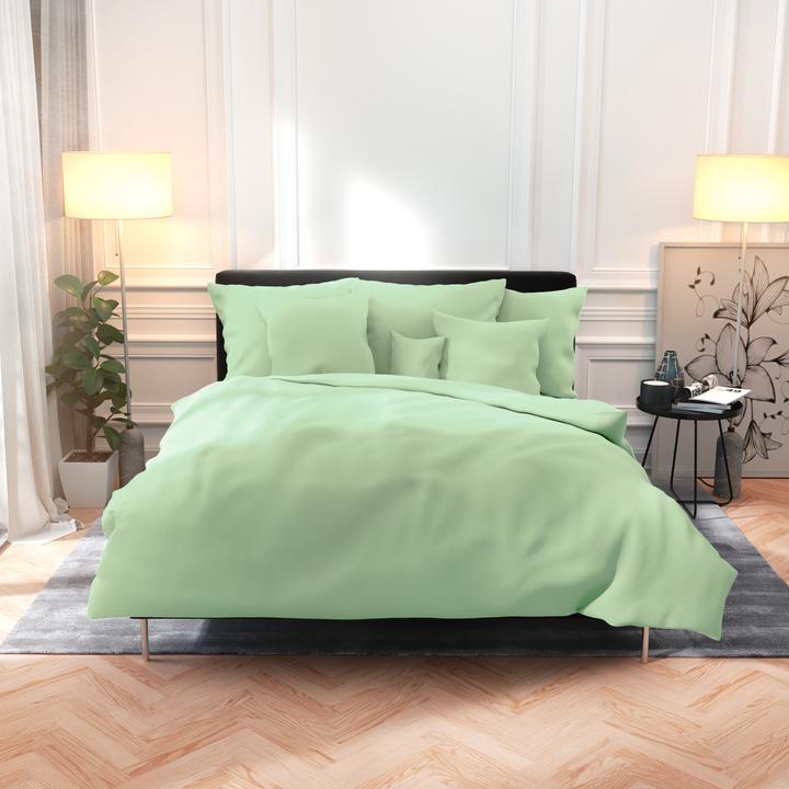 Actual product image Lotus Bettwaren Satin uni (Duvet cover, 160 x 210 cm)