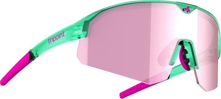 Actual product image Tripoint sunglasses lake victoria (Transparent Neon Turquoise, Transparent Neon Turquoise)