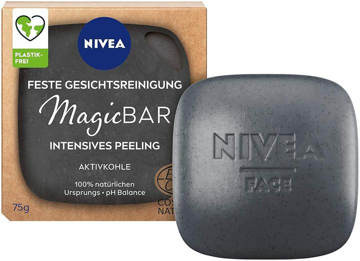 NIVEA Peeling face soap with green tea Deep Clean sing 75 g (Peeling)