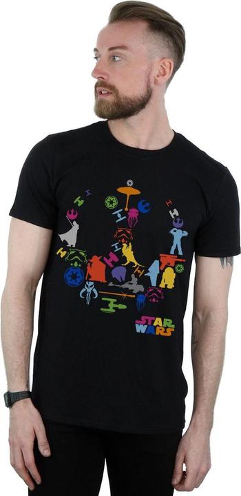 Produktbild Star Wars Silhouette Collage TShirt (4XL)