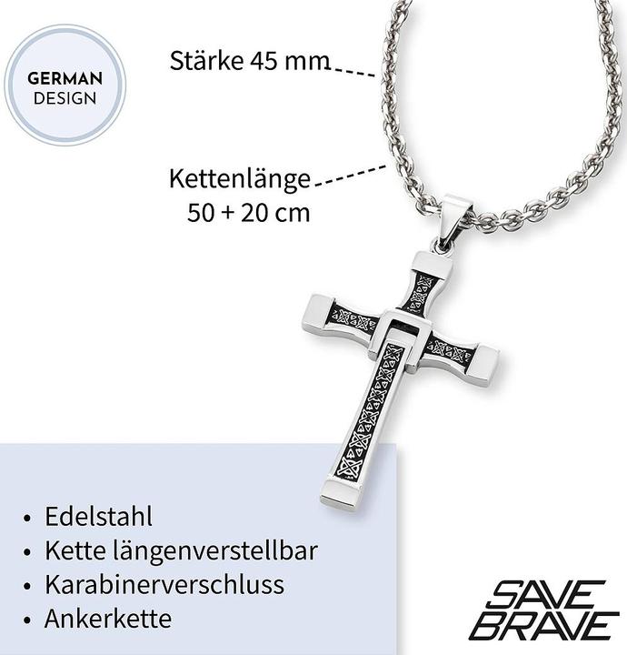 Produktbild Save Brave Sbn-Davis (Edelstahl)