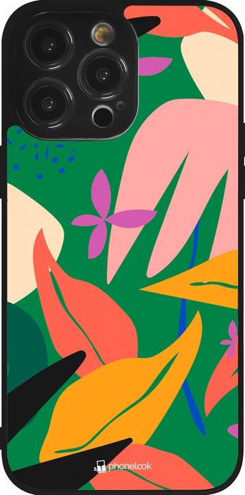 Produktbild PhoneLook Hülle Silikon schwarz Abstract Jungle (Apple iPhone 14 Pro Max)