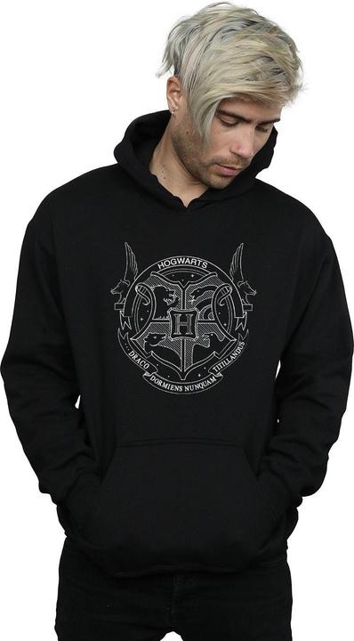 Actual product image Mens Hogwarts Seal Hoodie (L)